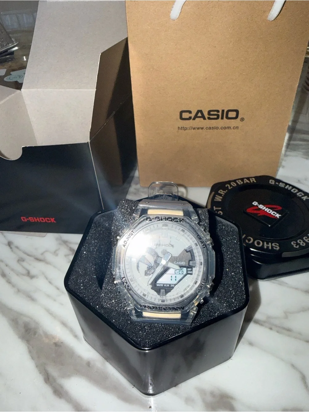 BRAND NEW Casio G-Shock Clear Watch